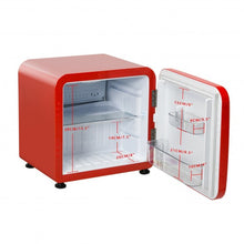 Load image into Gallery viewer, 1.6 Cubic Feet Compact Refrigerator with Reversible Door-Red