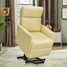 Load image into Gallery viewer, Electric Power Lift Recliner Chair with Remote Control-Beige