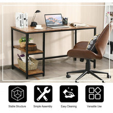 Load image into Gallery viewer, 47"/55" Computer Desk Office Study Table Workstation Home w/ Adjustable Shelf-L