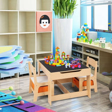 Load image into Gallery viewer, Kids Table and Chair Set with Storage Boxes