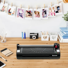 Load image into Gallery viewer, 9" Hot and Cold Paper Trimmer with 25 Pouches and Corner Rounder-Black