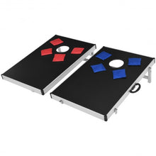 Load image into Gallery viewer, Foldable Bean Bag Toss Cornhole Game Set