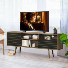 Load image into Gallery viewer, Modern TV Stand with 3 Shelves Storage Drawer
