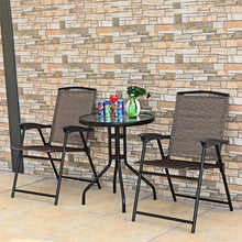 Load image into Gallery viewer, 3 pcs Bistro Patio Garden Furniture Set