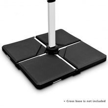 Load image into Gallery viewer, 4 Pcs 238lb Patio Cantilever Offset Umbrella Base Weight Stand