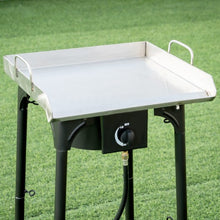 Load image into Gallery viewer, 100 000-BTU Portable Propane Outdoor Camp Stove with Adjustable Legs