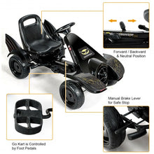 Load image into Gallery viewer, Kids Ride on 4 Wheel Pedal Powered Go Kart