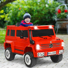 Load image into Gallery viewer, 12V Off Road Mercedes-Benz Unimog Ride On Car-Red