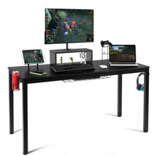 Load image into Gallery viewer, 55" Ergonomic Gaming Desk w/ Monitor Shelf