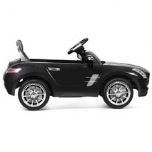 Load image into Gallery viewer, New Red Mercedes Benz sls r/c Mp3 Kids Ride on Car Electric Battery Toy-black