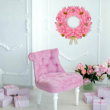 Load image into Gallery viewer, 24" Artificial PVC Christmas Wreath with Ornament Balls