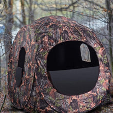 Load image into Gallery viewer, Portable Pop up Ground Camo Blind Hunting Enclosure