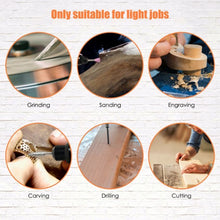 Load image into Gallery viewer, Cordless Rotary Tool Kit Lithium-Ion Battery Powered 3 Speed