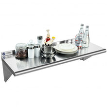 Load image into Gallery viewer, 12" � 36" Stainless Steel NSF Commercial Wall Mount Shelf - Kitchen & Restaurant