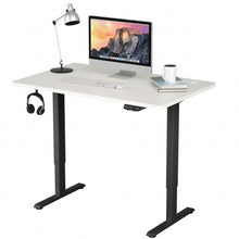 Load image into Gallery viewer, Electric Adjustable Standing up Desk Frame Dual Motor with Controller-Black