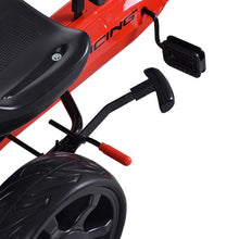 Load image into Gallery viewer, Outdoor Kids 4 Wheel Pedal Powered Riding Kart Car-Red