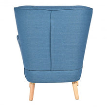 Load image into Gallery viewer, Wooden Accent Leisure Sofa Arm Chair
