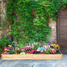 Load image into Gallery viewer, Wooden Vegetable Raised Garden Bed