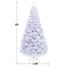 Load image into Gallery viewer, 6' / 7.5' / 9' Hinged Artificial Christmas Tree with Metal Stand-6'
