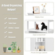 Load image into Gallery viewer, Floor Cabinet Multifunction Storage Rack Organizer Stand
