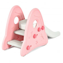Load image into Gallery viewer, Freestanding Baby Slide Indoor First Play Climber Slide Set for Boys Girls -Pink