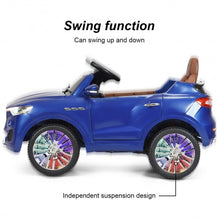 Load image into Gallery viewer, 6V Licensed Maserati Kids Ride On Car-Blue