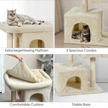 Load image into Gallery viewer, Luxury Cat Tree for Large Cats-Beige