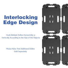 Load image into Gallery viewer, 660lbs Weight Capacity Furniture Dolly with Interlocking System