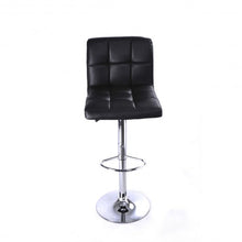 Load image into Gallery viewer, Black Swivel Bar Stool