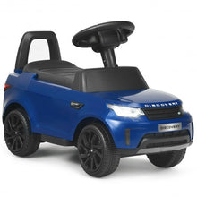 Load image into Gallery viewer, 2-in-1 6V Land Rover Licensed Kids Ride On Car-Blue