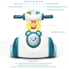 Load image into Gallery viewer, Baby Musical Balance Ride Toy-Blue