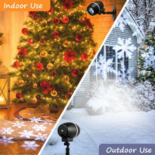 Load image into Gallery viewer, Christmas Snowflake LED Projector Lights Outdoor Waterproof with Remote Control