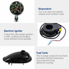 Load image into Gallery viewer, 2-Stroke Upgraded 80 cc Bicycle Gasoline Engine Motor Kit-Black