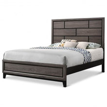 Load image into Gallery viewer, Home Furniture Tall Headboard Wood Bed Frame-Queen size