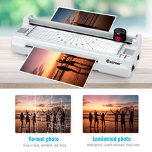 Load image into Gallery viewer, 9" Hot and Cold Paper Trimmer with 25 Pouches and Corner Rounder-White