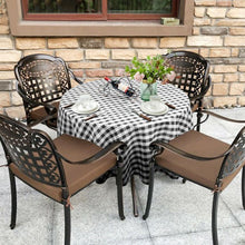 Load image into Gallery viewer, 2 Pcs Stain Resistant and Wrinkle Resistant Table Cloth-Black