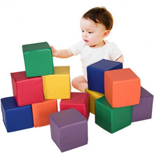 Load image into Gallery viewer, 12 pcs 8" PU Foam Big Building Blocks for Kids