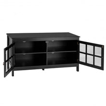 Load image into Gallery viewer, 50" TV Stand Modern Wood Storage Console with 2 Doors