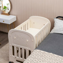 Load image into Gallery viewer, 3-in-1 Baby Bed Crib with 2" Mattress