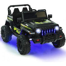 Load image into Gallery viewer, 12V Kids Ride-on Jeep Car with 2.4 G Remote Control-Black
