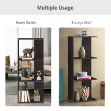 Load image into Gallery viewer, 3-tier Freestanding Decorative Storage Wooden Bookcase