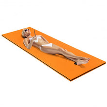 Load image into Gallery viewer, 3-layer Tear-resistant Relaxing Foam Floating Pad-Orange