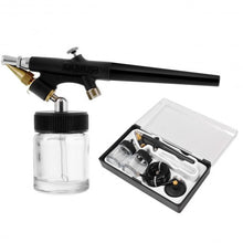 Load image into Gallery viewer, 3 Compressor Kit Dual-Action Spray Air Brush Set