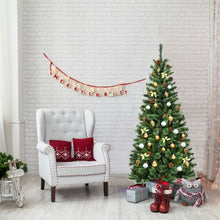 Load image into Gallery viewer, 6 ft Premium Hinged Artificial Christmas Tree