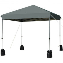 Load image into Gallery viewer, 8�x8' Outdoor Pop up Canopy Tent w/Roller Bag-Gray