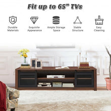 Load image into Gallery viewer, TV Stand Entertainment Center for TV's up to 65" -Coffee