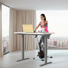Load image into Gallery viewer, Electric Adjustable Standing up Desk Frame Dual Motor with Controller-Gray