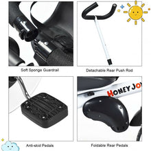 Load image into Gallery viewer, 4-in-1 Kids Baby Stroller Tricycle Detachable Learning Toy Bike-Pink