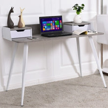 Load image into Gallery viewer, Study Writing Computer Desk PC Laptop Table with Drawers