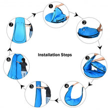 Load image into Gallery viewer, Pop Up Camping Shower Toilet Changing Room Tent-Blue